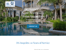 Tablet Screenshot of mystpetersburghomeinspector.com